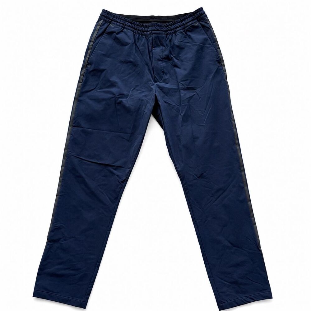 Outerknown Men's Navy and Blue Trousers